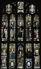 Composite Window of English Stained Glass, British, 15th century.
