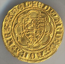 Quarter Noble of Edward III (r. 1327-77), British, 1327-77.