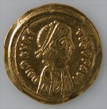Tremissis of Justin Il, Byzantine, 565-578.