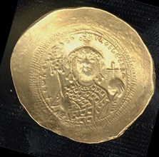 Histamenon of Constantine IX Monomachos (1042-55), Byzantine, ca. 1042-55.