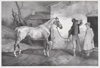 Old Horse at an Inn Door, 1822.