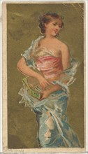 From the Girls and Children series (N65) promoting Richmond Gem Cigarettes for Allen & Ginter brand tobacco products, ca. 1886.