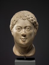 Head of a Woman, Byzantine, 5th century.