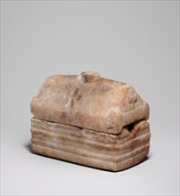 Reliquary in the Shape of a Sarcophagus, Byzantine, 400-600.
