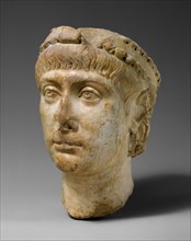 Head of Emperor Constans (r. 337-50), Byzantine, ca. 337-40.