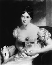 Portrait of Marguerite, Countess of Blessington, 1800-1835.