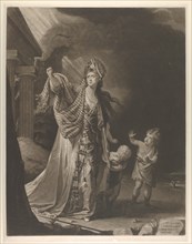 Mrs. Yates in the Character of Medea, 1771.