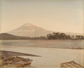 [Landscape with River and Mountain], 1870s.
