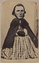 [Carte-de-visite Album of Collaged Portraits], 1850s-90s.