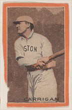 Carrigan, from the Baseball Players set (W500) (Orange Borders), 1910.