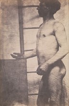 [Standing Male Nude], ca. 1856.