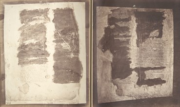 Photographic Facsimiles of the Remains of the Epistles of Clement of Rome. Made from the Unique Copy Preserved in the Codex Alexandrinus., 1856.