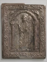 Plaque with Saint Peter, Byzantine, 550-600.