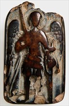 Two-Sided Pendant with the Archangel Michael and Daniel in the Lion?s Den, Byzantine, 1200 or later.