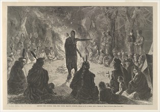 Around the Council Fire, The Young Brave's Speech (Harper's Weekly, May 10, 1873), May 10, 1873.