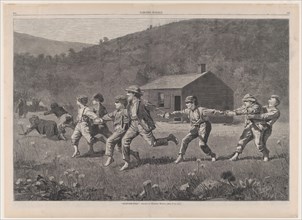 Snap-the-Whip (Harper's Weekly, Vol. XVII), September 20, 1873.