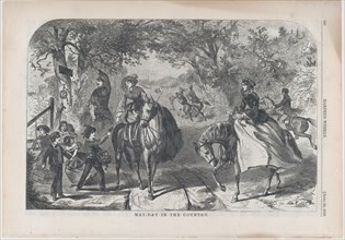 May-Day in the Country (Harper's Weekly, Vol. III), April 30, 1859.