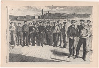Crew of U.S. Steamsloop 'Colorado' (Harper's Weekly, Vol. V), July 13, 1861.
