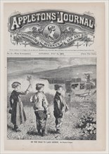 On the Road to Lake George (Appleton's Journal, Vol. I), July 24, 1869.