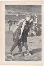 The Bathers (Harper's Weekly, Vol. XVII), August 2, 1873.