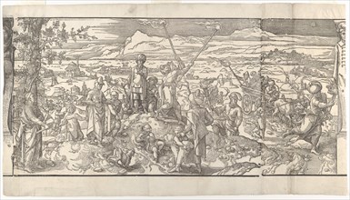 Festival of the New Moon from the frieze Ces Moeurs et fachons de faire de Turcz (Customs and Fashions of the Turks), 1553.