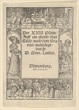 Title-Border with the Story of Salome and St. John the Baptist.