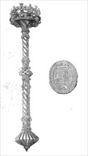 The Chamberlain's sceptre and seal