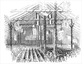 Lord Egerton's  Fete - the Pavilion at Worsley