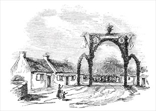 Arch near Burns' cottage