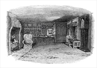 The room in which Burns was born