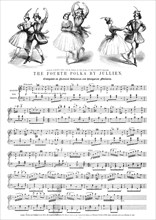 M.elle Carlotta Grisi and M. Perrot in the Polka