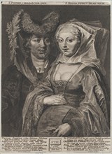 Saint Pepin I and his daughter