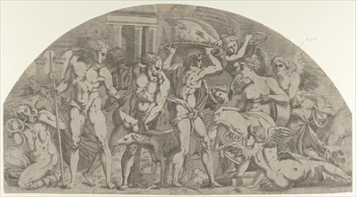 Meleager Bringing the Boar's Head to Atalanta