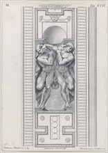 Plate 17: two nude figures wearing veils