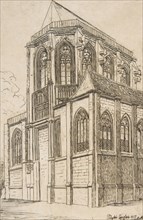 Chevet de St. Martin-sur-Renelle (The apse of the Church of St. Martin-sur-Renelle