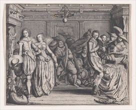 Interior with Dancing Couples and Musicians