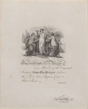 Certificate of Membership of the Society of Copper-Plate Printers