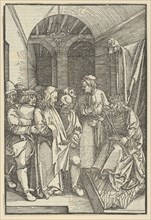 Christ before Herod in a Hall