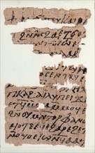 Papyri Fragments of a Letter to Pesenthius