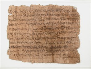 Papyrus Fragment of a Letter from Victor to Abraham