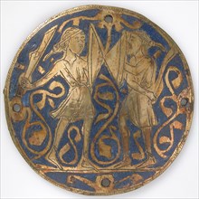 Medallion with Two Warriors