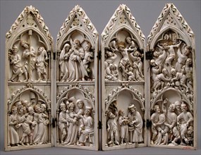 Polyptych with Scenes from Christ's Passion
