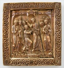 Plaque with Doubting Thomas