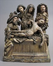 The Entombment of Christ with the Virgin Mary