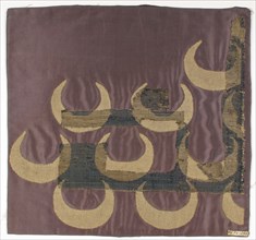 Textile with Crescents