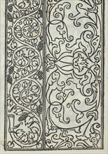 Libro quarto. De rechami per elquale se impara in diuersi modi lordine e il modo de recamare...Opera noua, page 16 (recto), ca. 1532.
