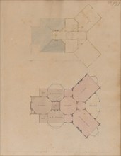 A. J. Davis, Scrapbook III: Hut Cottages, Villas and Dwelling Houses, in Town and Country, 1825-38.