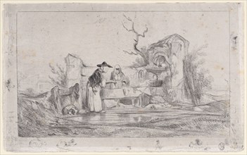 The Washerwomen, 1833-38.