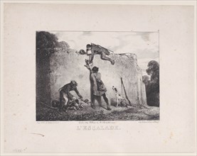The Climb, from the series Hunting Scenes, 1829.
