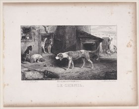 The Kennel, from the series Hunting Scenes, 1829.